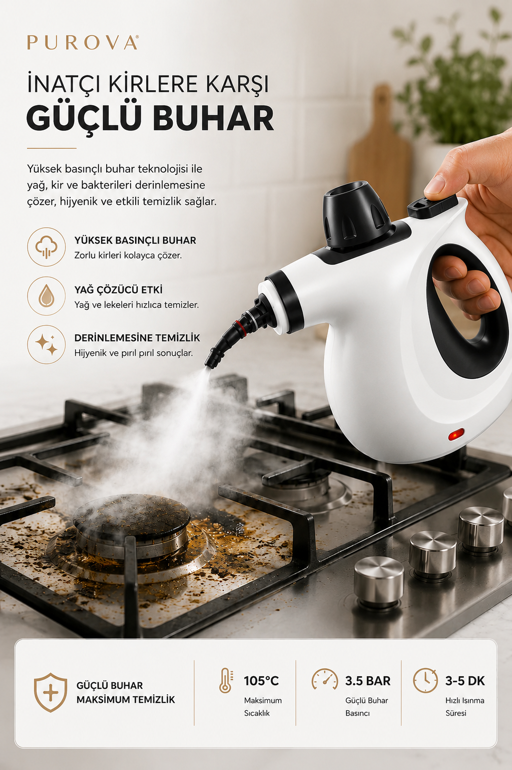 PUROVA™ Steam Pro
